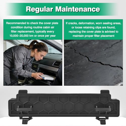 Cubierta de filtro de aire de cabina para calefacción Kia Soul 2014-2019 97129-B2000 7