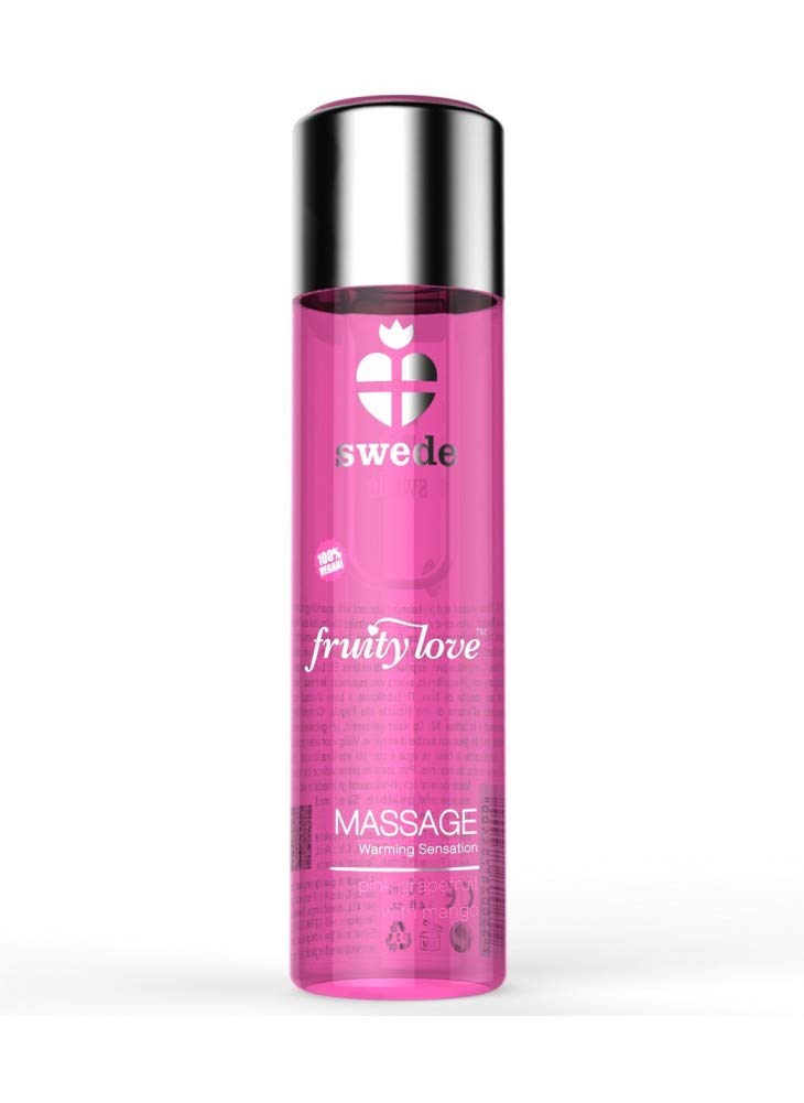 Swede Fruity Love Warming Flavoured Massage Lotion 120 ml - Clear