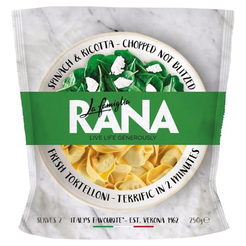 La Famiglia Rana Spinach and Ricotta Fresh Tortelloni Pasta 250g