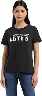 Levi'sWomen's Cotton Regular Fit T-Shirt
