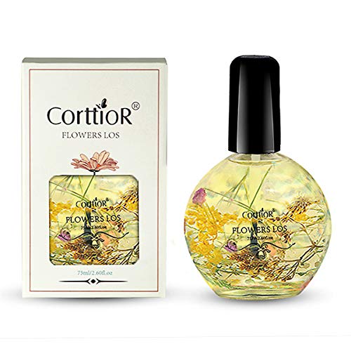 FERCAISH Dried Flower Nail Nutrient Solution Cuticle Nail Art Care Repair Moisture Edge Barbed Prevent Nail Agnail Nourish Oil
