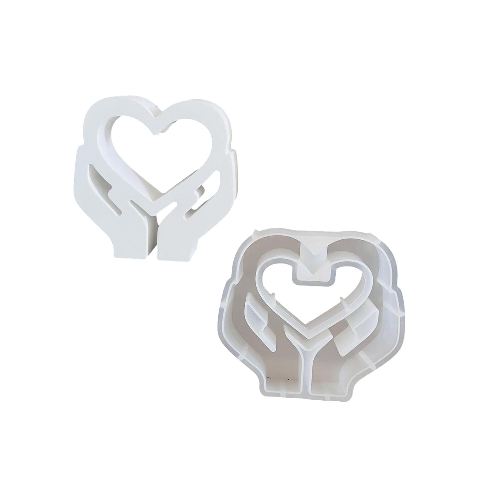 Buxuaaaa Shaped Tube Hydroponic Vase Molds Castings Molds Epoxy Resins Vase Silicone Heart Shape Castings Resins