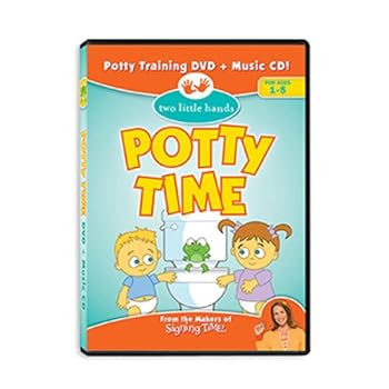 DVD Potty Time - Dvd/CD Book
