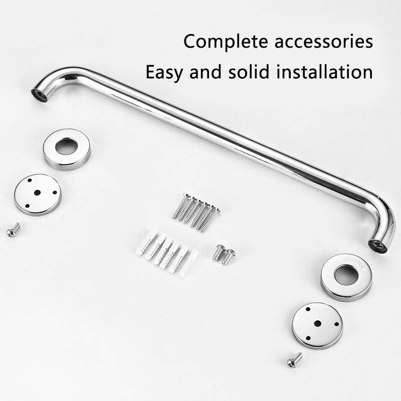Asidero Ducha Toallero de seguridad con asa auxiliar acero inoxidable for bañera, ducha, pasamanos, soporte multifunción, accesorio baño, 30/40/50/60 cm(Sanded,60cm)