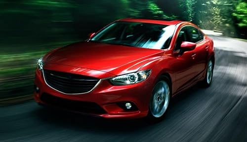 Miniatura 8 de iJDMTOY juego completo de faros antiniebla con focos halógenos, interruptor cableado de prendido/apagado y cubiertas biseladas para Mazda 6 (no