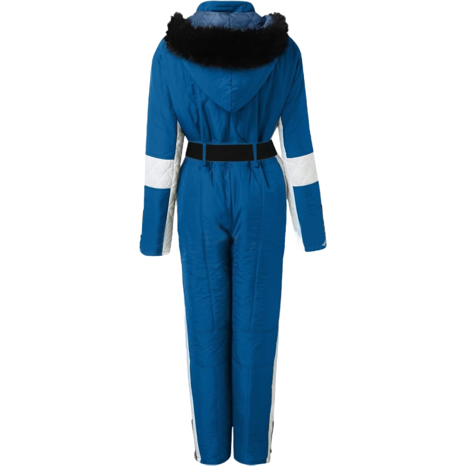 Schneeanzug Damen Einteiler Overall Skianzug 2 Teilig Set Wasserdicht Skianzüge Für Damen Gefüttert Warme Skifahren Sätze Skioverall Thermo Softshell Mit Kapuze ReißVerschluss Schneeanzüge Outdoor