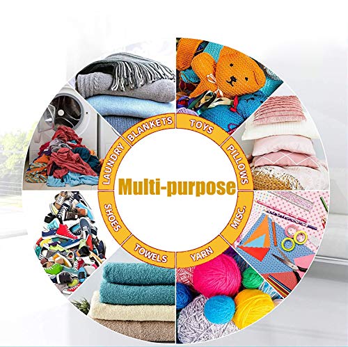 Visesunny Storage Basket Vintage Flamingo Nursery Hamper Canvas Fabric Toy Storage Organizer Bin Storage Box Laundry Basket For Kid Rooms,Playroom,Shelves,Toy Basket,Gift Basket #TOP6