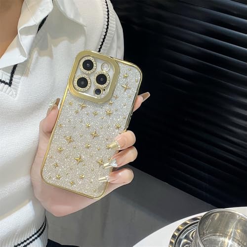 Coque paillettes dégradées iPhone 11 12 13 14 Pro Max avec couverture diamant appareil photo