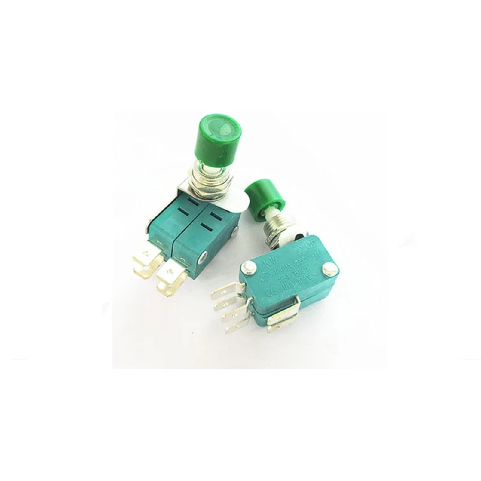 Bouton-poussoir de réinitialisation 12mm avec broches 6.3mm pour contact électrique net