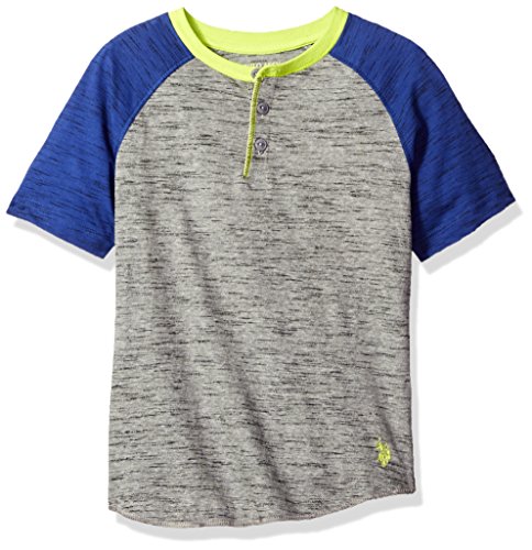 U.S. Polo Assn. Boys' Big Short Sleeve Henley