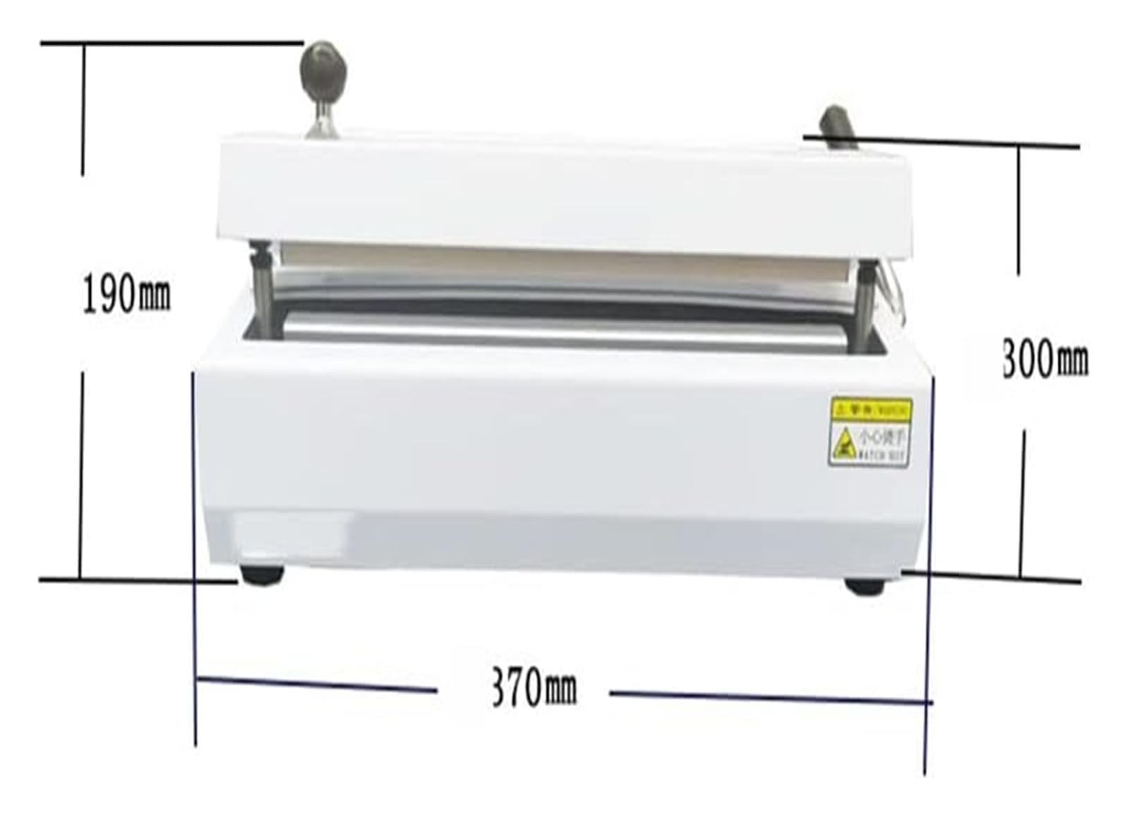 Machine de cachetage dentaire 400W Machine de sac de stérilisation de matériel Oral pour l’emballage sac de stérilisation 300 mm Machi d’emballage de cachetage, durabilité Durable (B)
