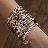 Zoom IMG-2 watefoer bracciale rigido in oro Zoom IMG-2 watefoer bracciale rigido in oro