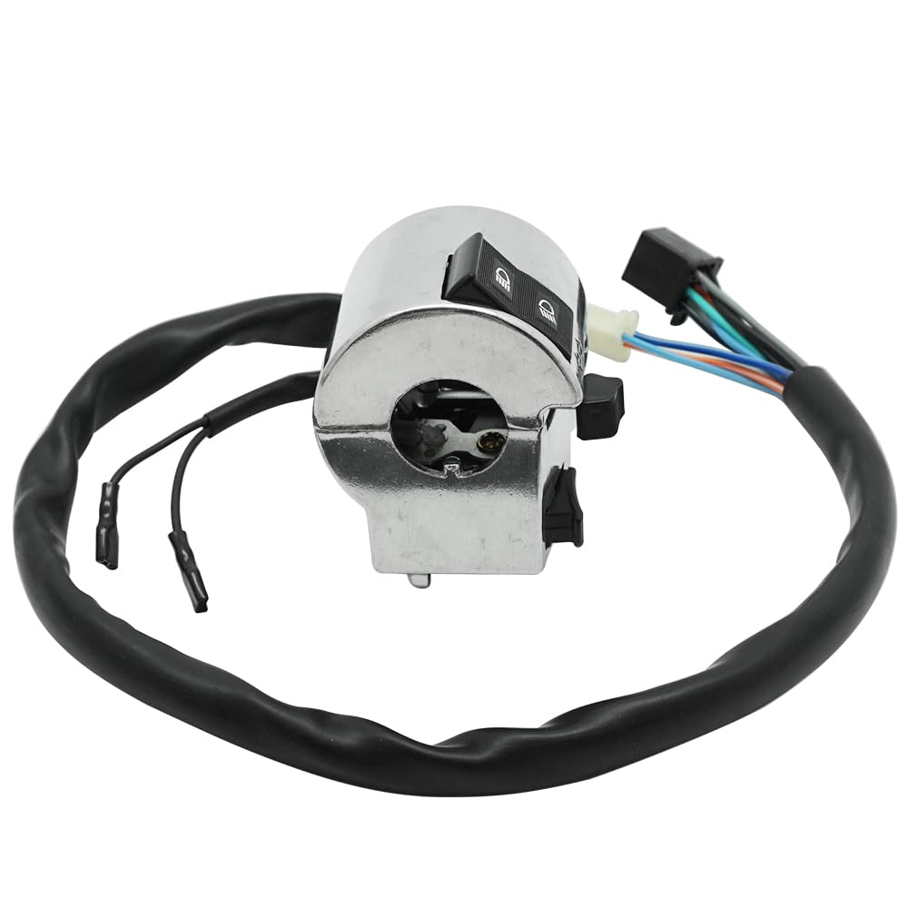 Interruttore sinistro manubrio per Honda Shadow ACE 750 VT750C / VT750CD 1998-2003 Frecce Clacson Faro anteriore