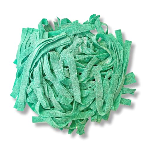 Sour Power Premium Candy Belts, Green Apple, 6.6 lb