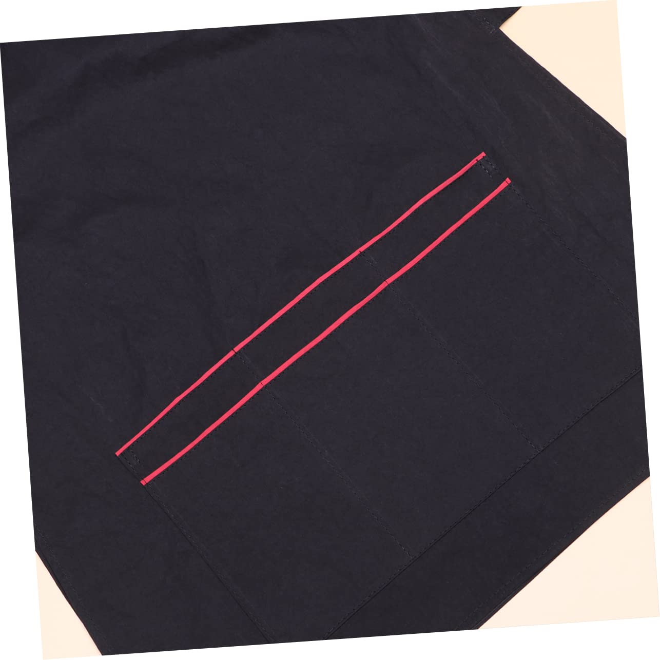 BEBEMOKO Salon Apron Hair Stylist's Garment Material Front Pockets for Professional Use