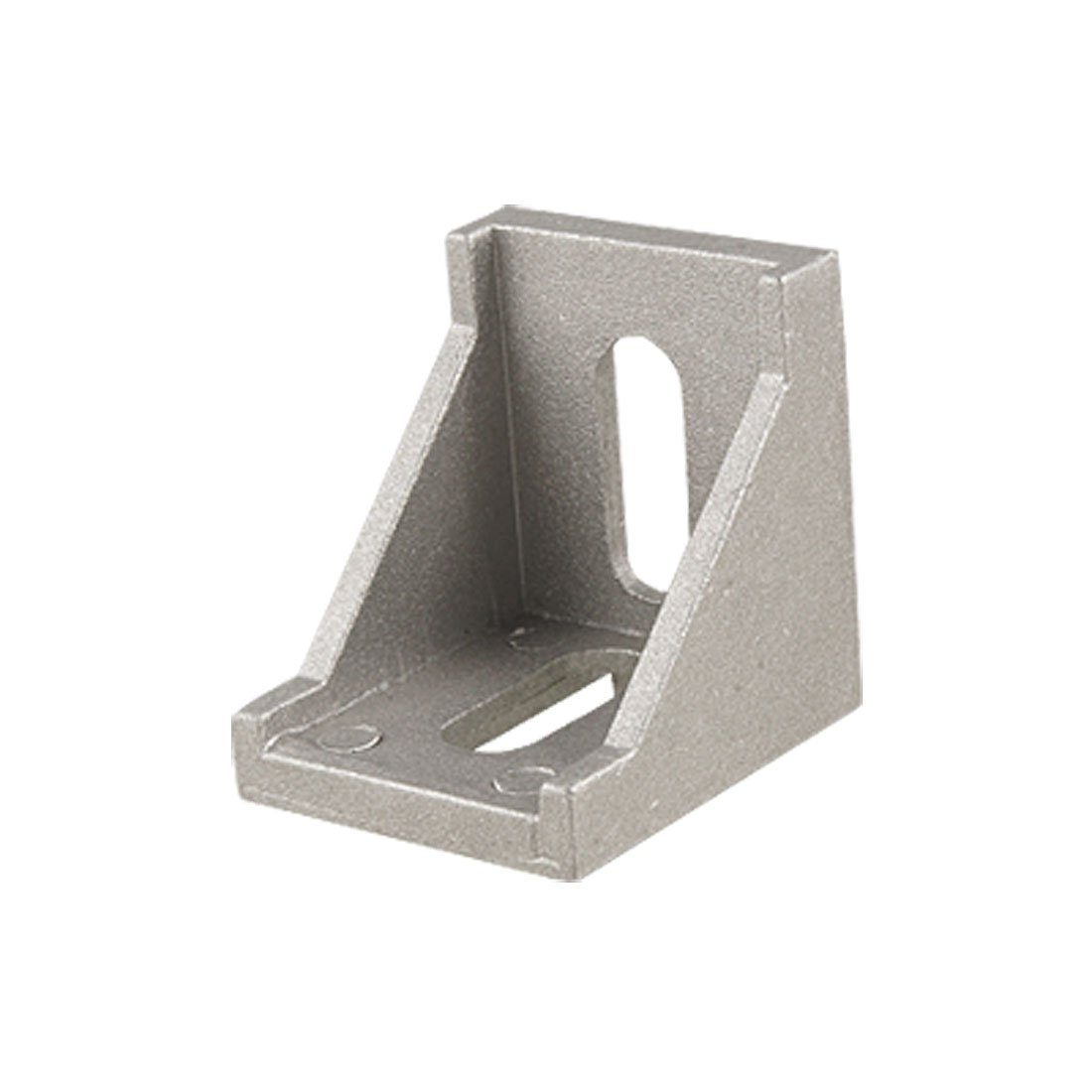 Sourcingmap Furniture Door Fastener 90 Degree Alloy Angle Bracket, Silver Tone