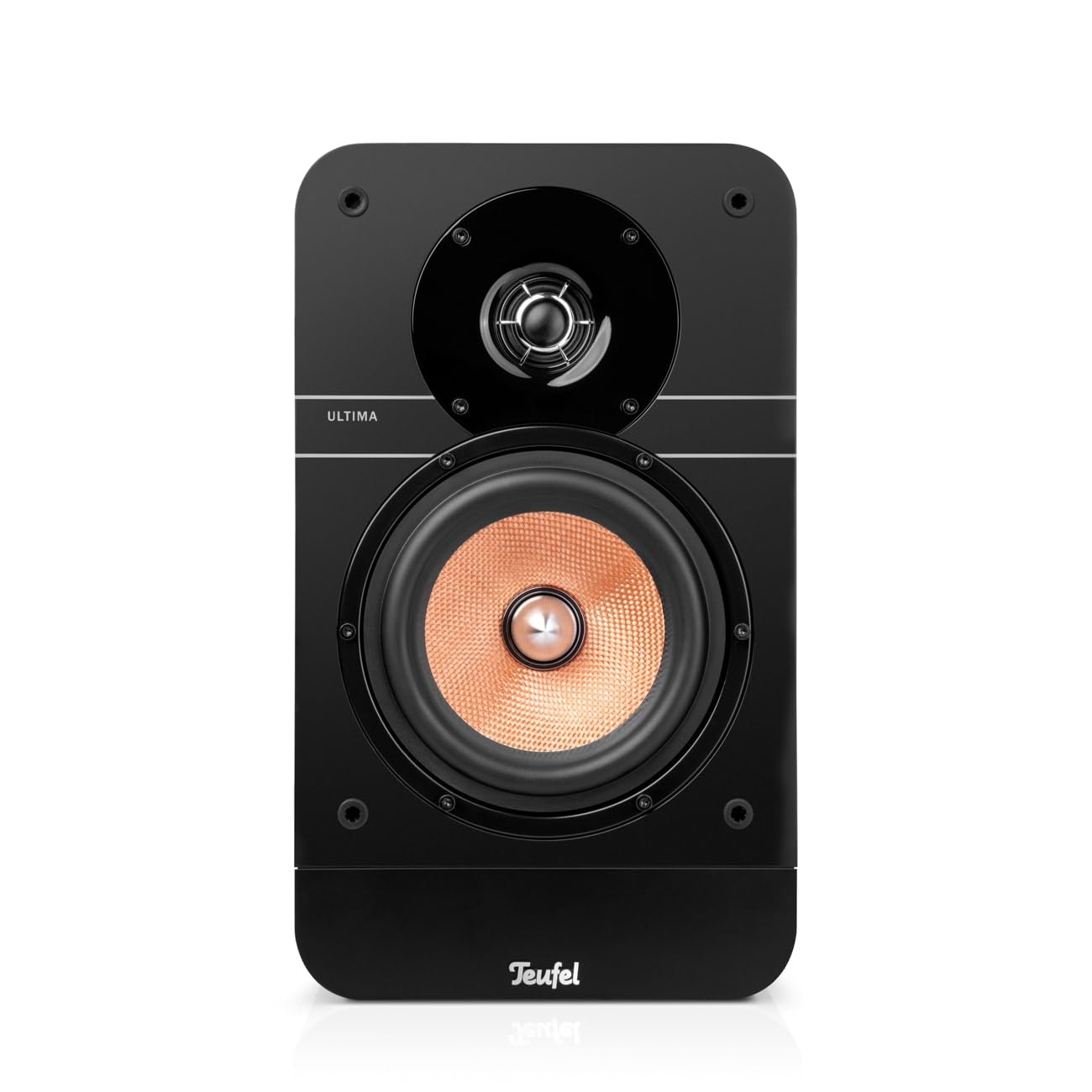 Teufel Ultima 25 Active Pareja de Altavoces Activos con Receptor AV Integrado: compatibles con el televisor (Black)