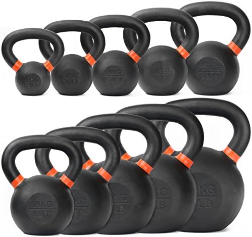 Mirafit Cast Iron Kettlebell - 24kg