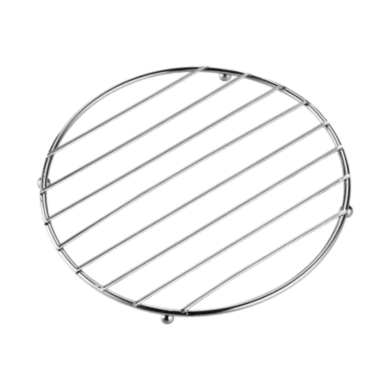 PIXZCSA High-temperature Resistant Stainless Steel Trivet Sized For Pot Offering Reliable Performance In Busy Kitchens Stainless Steel Trivet Heat Resistant For Pot