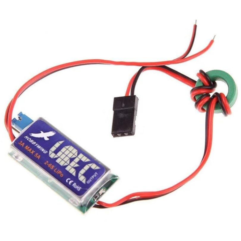 Robocraze 5V/6V 3A Switch-Mode UBEC Voltage Regulator for RC Aircraft and Multi-Rotor Drones with LED Status Indicator