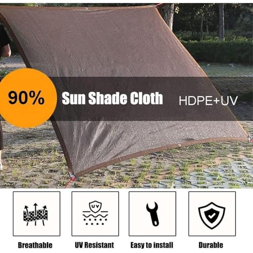 Tissu d'ombrage durable avec œillets filet de protection 90%