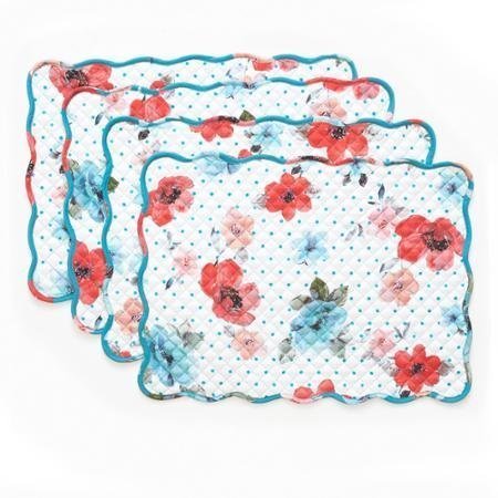 The Pioneer Woman Vintage Bloom Reversible Placemat 4 Pk, 14
