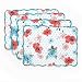 The Pioneer Woman Vintage Bloom Reversible Placemat 4 Pk, 14" x 19",Multicolor