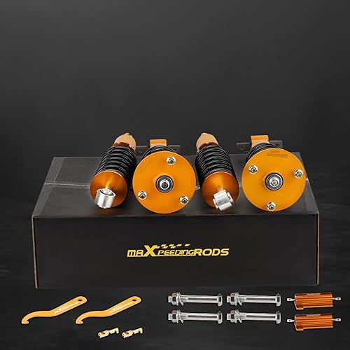 Miniatura 8 de maXpeedingrods Kit de conversión de muelle de suspensión neumática a muelle helicoidal para Cadillac Escalade 2007-2013, para Chevrolet