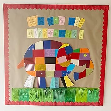 Bright Ideas Corrugated Border School Displays, (Pack of 12 Rolls) in Assorted Colours, 10cm x 7.5m. BI7868.