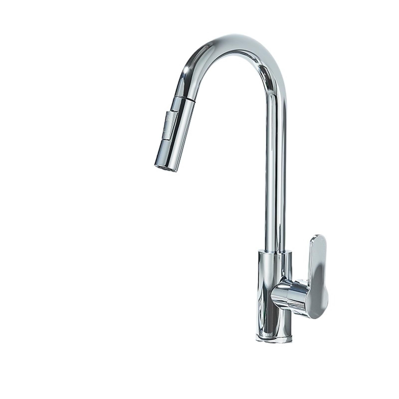 Robinet cuisine douchette extractible contre les eclaboussures du mitigeur