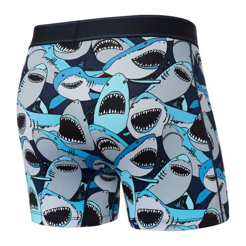 SAXX Underwear Co. Men's Underwear with Pouch Daytripper Boxer Brief Fly2