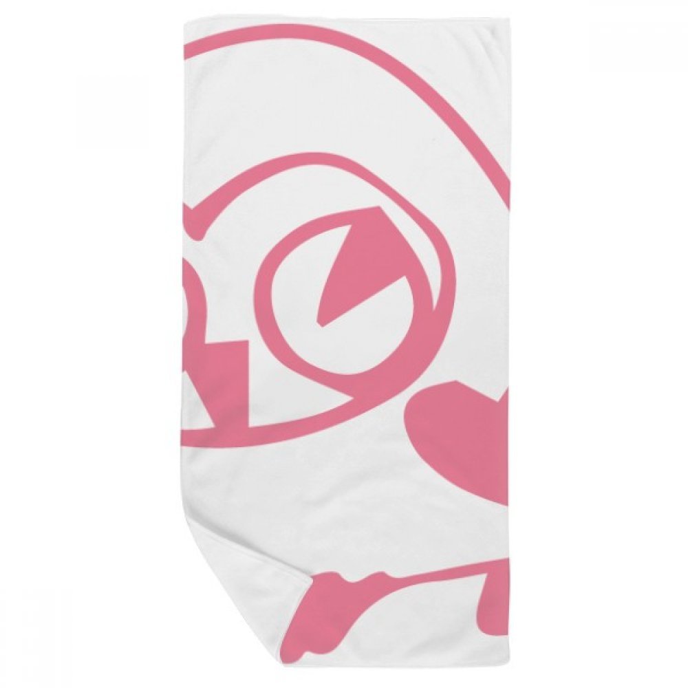 Serviette de bain oiseaux absorbante et débarbouillette douce pour la peau