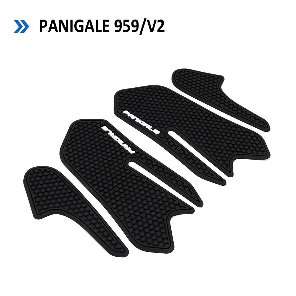 Motorrad-Anti-Rutsch-Tank-Pad, Gas-Kniegriff, Traktion, Seitenschutz, Aufkleber für Ducati Panigale V2 899 959 1199 1299