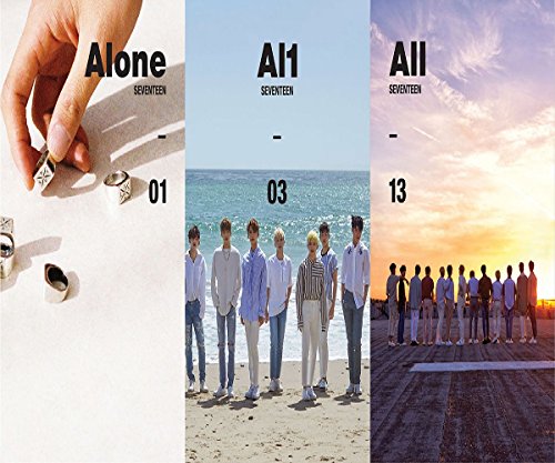 SEVENTEEN - Al1 (4th Mini Album) [1+2+3 Ver. SET] ] CD+Photobook+2 Group Folded Posters+ Extra Sticker and Photocard