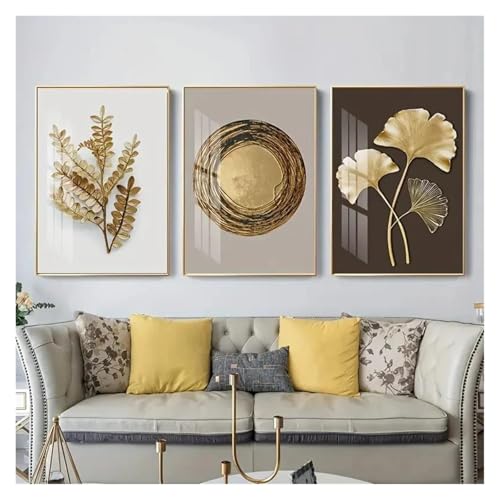 Peinture décorative ginkgo pour habiller un mur vide - 3