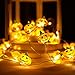 Produktbild Halloween KüRbis Deko, 3m 30 Led Halloween Lichterkette 3D KüRbis, 8 Flimmer Modi Halloween Led Lichter, Lichterkette Herbst mit Fernbedienung & Timer für AußEn Party Garten Thanksgiving