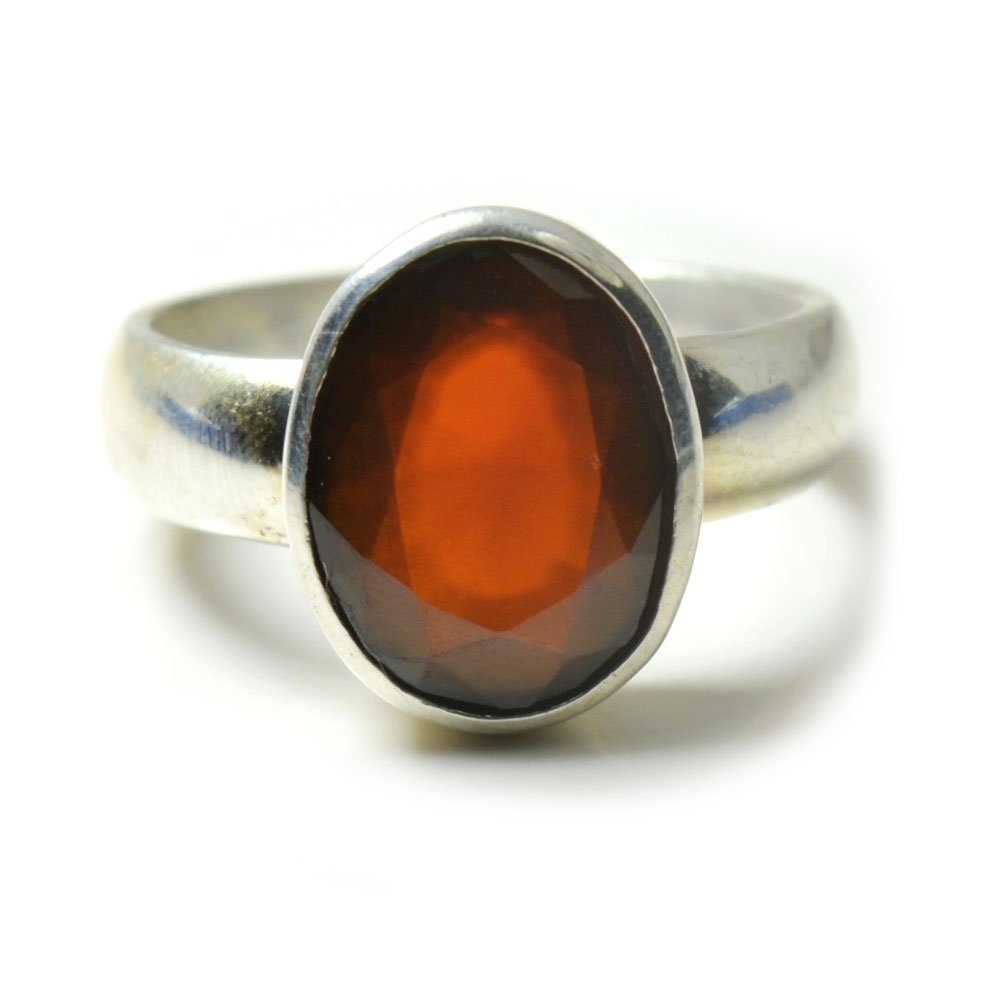 55Carat Unisex NA plata de ley talla ovalada
