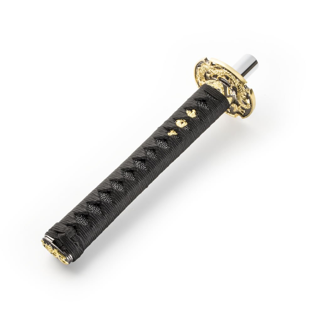 Amazon | 大型車 トラック サムライ 長尺 刀シフトノブ ロング 黒×黒