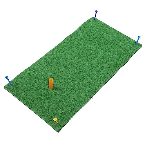 Toddmomy Golf Portable Turf Indoor Golf Practice Mats for Beginners Professionals