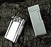 Sarome Flint Lighter SD9-25 Silver 2-Side Vertical Dome Diamond Cut