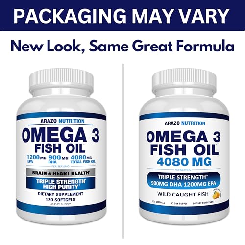 Arazo Nutrition BS012 Wild Caught Omega 3 Fish Oil thumb #8