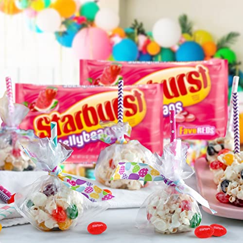 Jelly Beans 2-Pack – FaveReds Sweet Fruit Candy (14 oz Each) – Bulk Easter Basket Stuffers, Egg Hunt Treats & Spring Party Favors – Chewy Red Jelly Beans for Holidays, Gifts & Snacks
