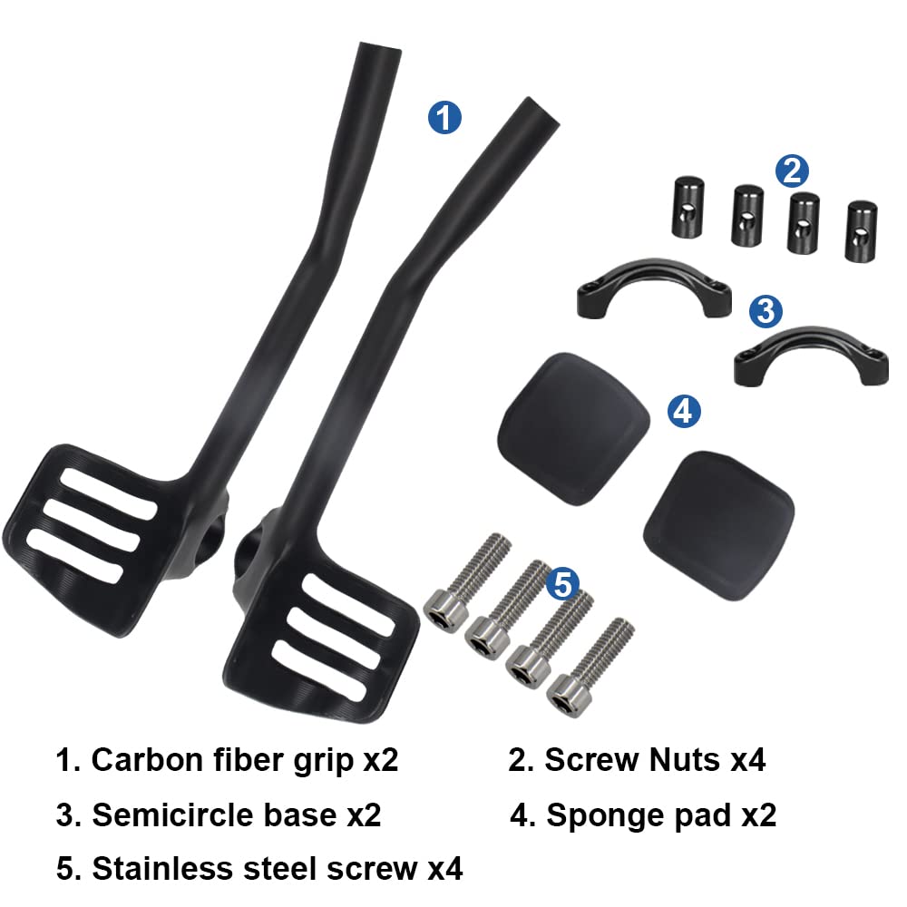 Amazon.co.jp: ttバー,ttハンドルバー,トライアスロン ハンドル