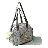 Maße: ca:40 x 30 x 20 cm. GMMH 2 tlg Wickeltasche Pflegetasche Windeltasche Babytasche Farbauswahl beige 2110