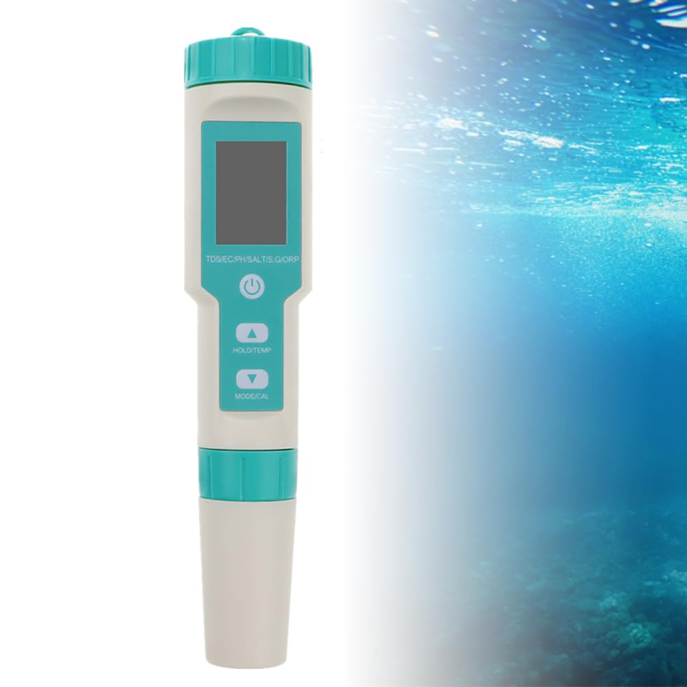 Testeur de pH pour l'eau et analyseur de salinité SG pour la gestion des aquariums