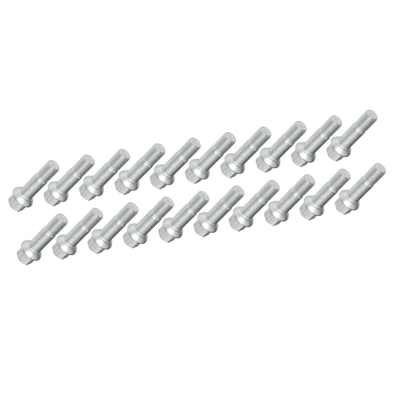 Bulloni ruota auto Compatibile Con Benz Per M Class W164 2005 Set Di 20 Dadi Esagonali Di Ricambio Per Cerchi In Lega Ricambi Auto OEM: 0009905307