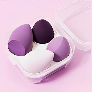 Juego de esponjas de maquillaje multicolor de...