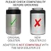 4more - 16 oz Can Adapter for the Yeti Colster - OLD BLK 3-Pack - Perfect for 16 oz. Cans of Craft Beer! - PATENTED - ADAPTER ONLY - OLD BLK 3PK