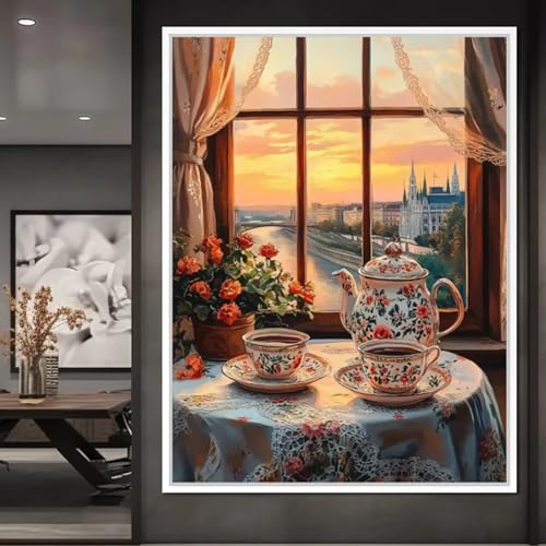 Art mural sur toile de paysage marin enneigé 30x45cm style ferme contemporaine