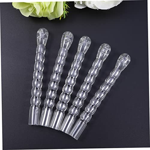 DOITOOL 5 Peças De Fixação De Grau Dois Pontos Em Bicos Cabeças De Café Mentanal Femininas Bulbo Fle